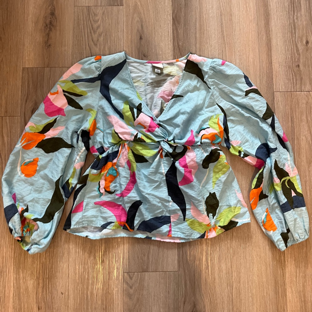 Floral Babydoll Blouse